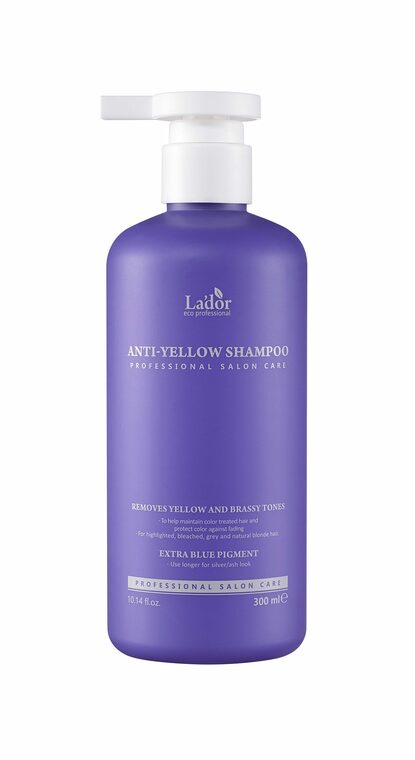 La'dor Anti-Yellow Shampoo, lilaschampo för blont och silverfärgat hår