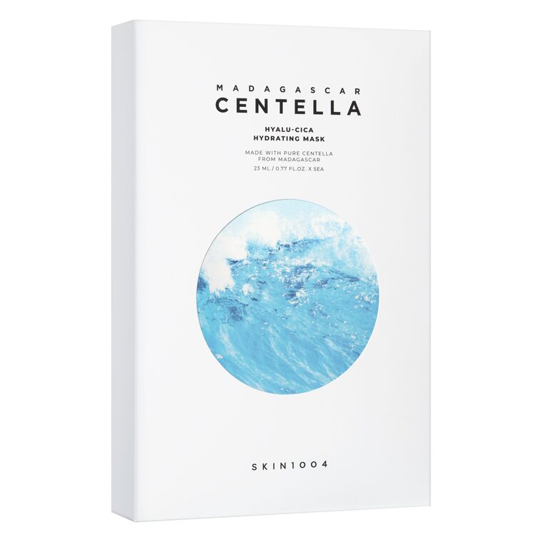 SKIN1004 Madagascar Centella Hyalu-Cica Hydrating Mask (5-pack) — koreansk sheet mask