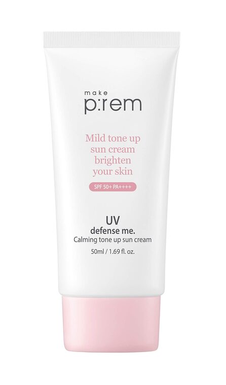 Make P:rem UV Defense Me Calming Tone Up Sun Cream