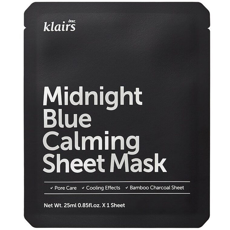 Klairs Midnight Blue Calming Sheet Mask