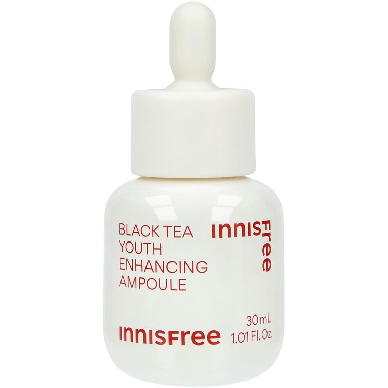 Innisfree Black Tea Youth Enhancing Ampoule — antioxidantrik ampull och märkets bästa instegsköp