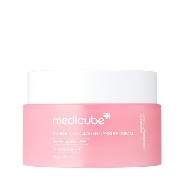 Medicube PDRN Pink Collagen Capsule Cream — koreansk PDRN-produkt