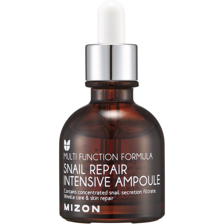 Mizon Snail Repair Intensive Ampoule — koncentrerad snigelslem-ampull och märkets bästa instegsköp