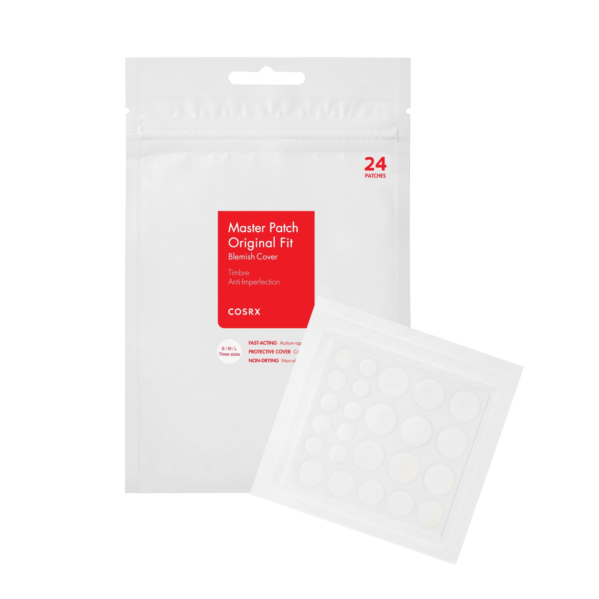 COSRX Acne Pimple Master Patch, hydrokolloidplåster mot finnar