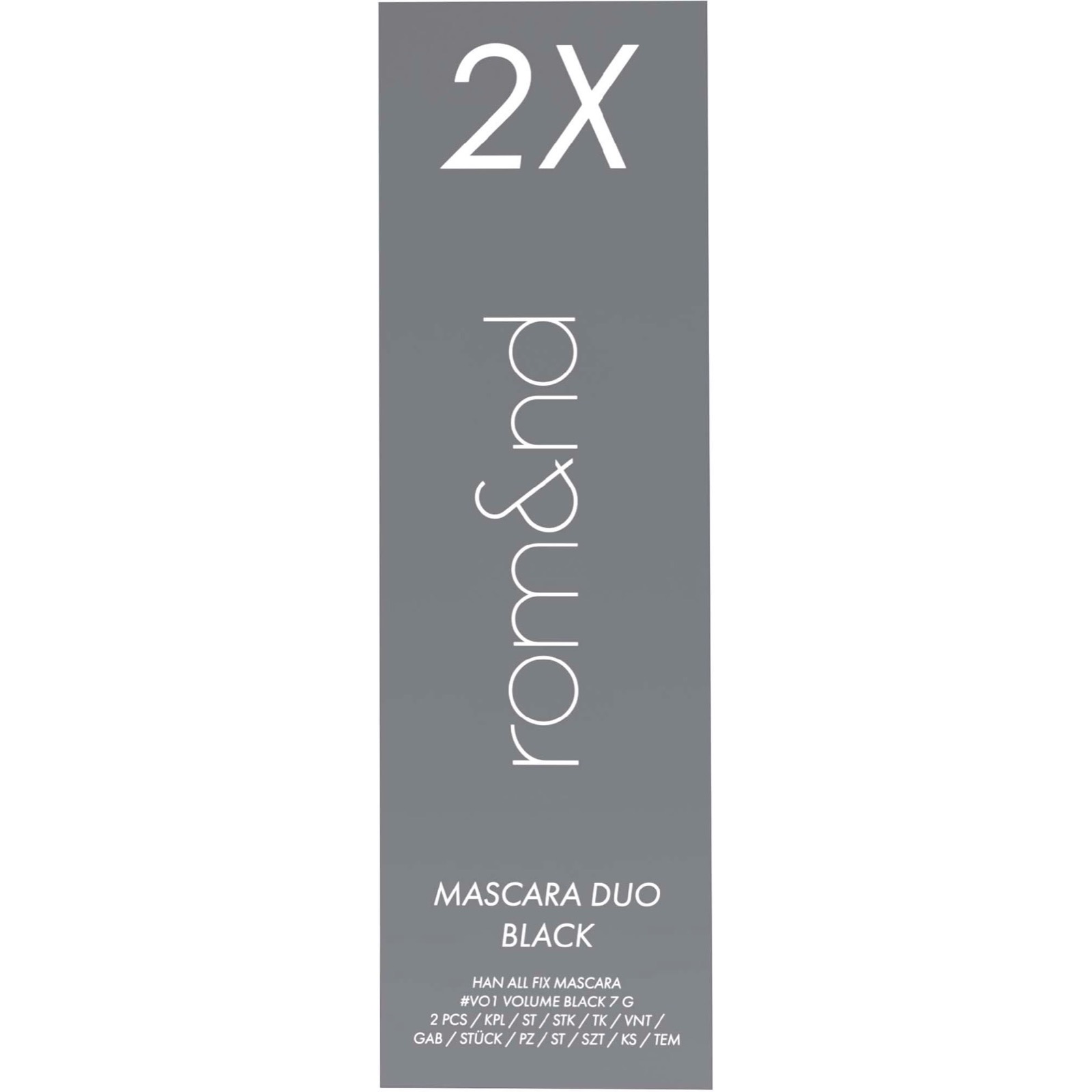 rom&nd Mascara Duo Black
